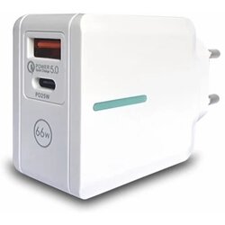 BAVIN bavitel punjač 66W usb a+ type c bela keke F012 / WUW-T66 Cene