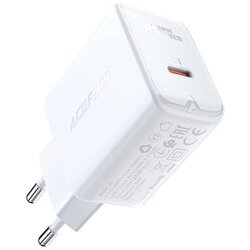 Acefast Stenski polnilec A1 PD20W, 1x USB-C (bel), (20633371) Cene