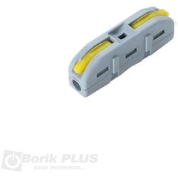 Conext HT electric WAGO klema 1 in 1 out sa polugom ŽUTA, 5 kom Cene