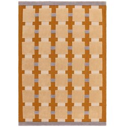 MADE Oker rumena ročno tkana preproga iz mešanice volne 160x230 cm Mallory – Cene