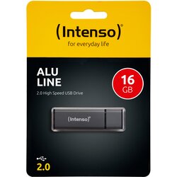 Intenso Alu Line anthracite 16GB USB Stick 2.0 Cene