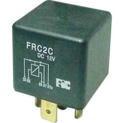 FiC Relej za automobile FRC2U-1-DC12V, 12 V/DC, 1 mostić kontakt, 2 x 25 A, 14 V/DC Cene