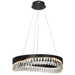 Schuller Selene obesek svetilka D60, črni kristal, (21006541) Cene