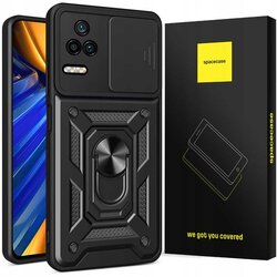 Spacecase ETUI ZA POCO F4 CAMRING ČRN, (21962784) Cene