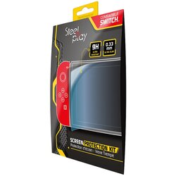 Steelplay zaštita za ekran za nintendo switch (9H tempered glass) Cene