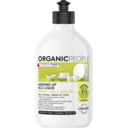 Organic People Ekološko sredstvo za pomivanje posode aloe in olivno olje Cene
