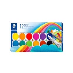 Staedtler Vodene boje Noris, plastična ambalaža, 12 boja Cene
