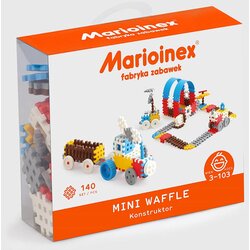 Marioinex mini Waffle konstruktor 140 kom, plava Cene