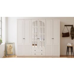 Hanah home Ormar Rb-114, 210x184x52 cm, Bijeli Cijene