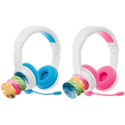 Buddyphones otroške brezžične naglavne slušalke school+ wireless blue Cene