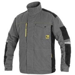 Canis Radna bluza Stretch/ siva/crna Cene