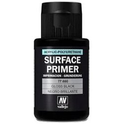 Vallejo Gloss Black Primer 200ml - Akrilni Prajmer 74660 Cene
