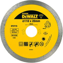 Dewalt DT3715 rezna ploča za tvrde pločice i granit 110mm x 20mm (Extreme) Cene