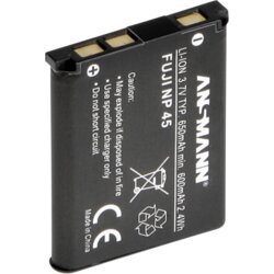 Ansmann A-Fuji NP 45 akumulatorska kamera Nadomešča originalno baterijo (kamera) NP-45 3.7 V 650 mAh, (20414425) Cene
