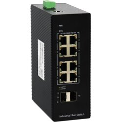 Bdcom IES200-V25-2S8P 8-Port Gigabit PoE+ 2-Port Gigabit SFP L2+ Managed PoE Industrial Switch Cene