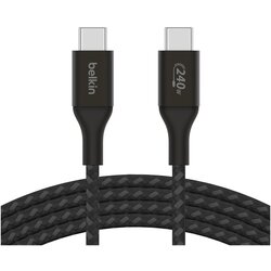 Belkin kabel za polnjenje in sinhronizacijo podatkov iz usb-c v usb-c pd 3.1 3A 2M, črna, (21683689) Cene