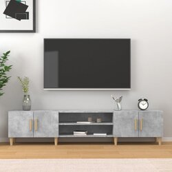 vidaXL TV ormarić boja betona 180x31 5x40 cm od konstruiranog drva Cijene