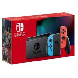 NINTENDO SWITCH Console – Red & Blue Joy-Con HAD Cene
