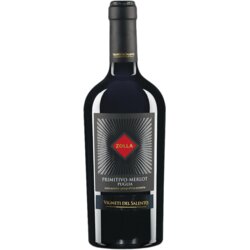 Vigneti Del Salento Zolla primitivo merlot puglia crveno vino Cene