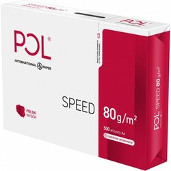 IGEPA Paper copier office POLSPEED (A4; 80g /m2; 500 sheets; paper white; matte) Cene