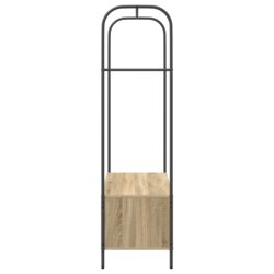vidaXL Stojalo za oblačila s policami Sonoma hrast 100x44x160 cm Cene