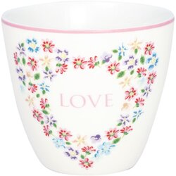 Green Gate Porcelanasta skodelica Columbine Love, 300 ml Cene