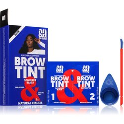 A.N.D. Beauty Brow Tint boja za obrve nijansa Black 3x1.67 ml Cene