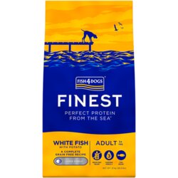 Fish4Dogs Finest White fish Adult, Large Kibble - velike granule, bijela riba 12 kg Cene