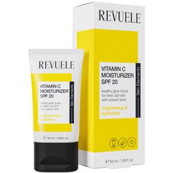 Revuele krema za obraz z zaščitnim faktorjem (SPF 20) - Vitamin C Moisturizer SPF 20 Cene