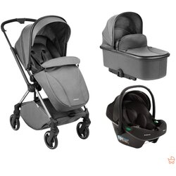 Kikka Boo lanah kolica za bebe 3u1 grey 0m+ Cene