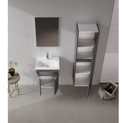 Hanah home Kupatilski ormarić sa umivaonikom i ogledalom (2 komada) Desna 50 953 Cene