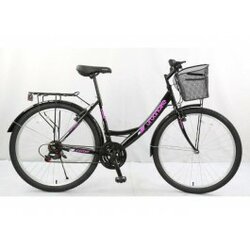 Urbanbike Bicikl Aurora - Crno-ljubičasti *I Cene