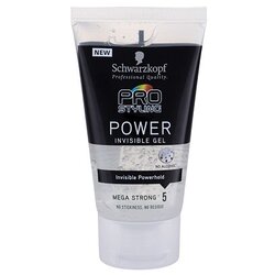 Schwarzkopf taft men power invisible gel za zelo močno fiksacijo las 150 ml Cene
