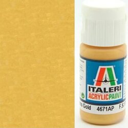 Italeri Metal Gloss Gold (4671AP) - Metalik sjajna zlatna boja za makete 20ml Cene
