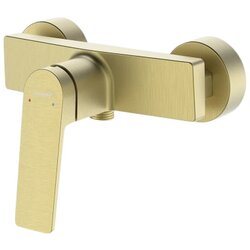SCHMIDLER miješalica za tuš kadu berlin brushed gold Cene