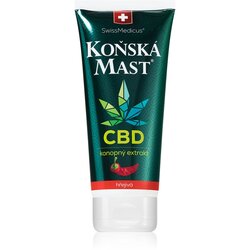 SwissMedicus Horse ointment with CBD warm mazilo z grelnim učinkom 200 ml Cene