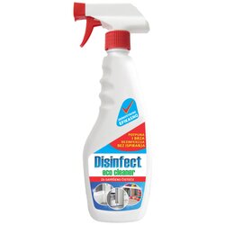 DISINFECT ECO CLEANER Sredstvo za dezinfekciju na bazi tri vrste alkohola sa raspršivačem 0.5 l Cene