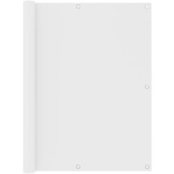 vidaXL balkonski zastor bijeli 120 x 500 cm od tkanine Oxford Cijene