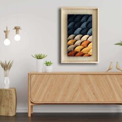 WALLXPERT Dekorativna uramljena slika, 43x63cm, Šarena Cene