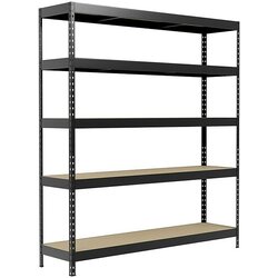 REGALUX Regal za teški teret (V x Š x DB: 180 x 160 x 40 cm, Nosivost po polici: 265 kg, Broj polica: 5 Kom., Uticanje, Antracit) Cene