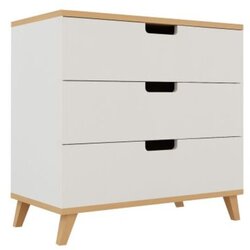 Mobi Furniture mobi komoda sa 3 fioke lollipop Cene