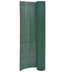 vidaXL Dvostranska vrtna ograja 90x400 cm zelena Cene
