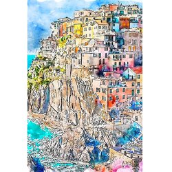 Fedkolor Slika 60x90 cm Manarola – Cene