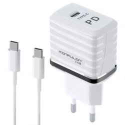 Konfulon kućni punjać C32D+DC15 20W sa Type C na Type C kablom Cene