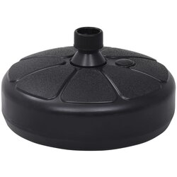 vidaXL Stalak za suncobran punjen pijeskom/vodom 15 L crni Cijene