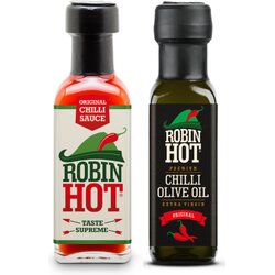 Robin Hot Original dvojni paket - Pack Chilli Oil & Chilli Sauce - 200 ml Cene