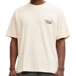 Jack & Jones muška majica kratkih rukava Norrebro Typo (bež) Cene