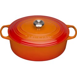 Le Creuset Signature Casserole oval 31 cm volcanic Cene