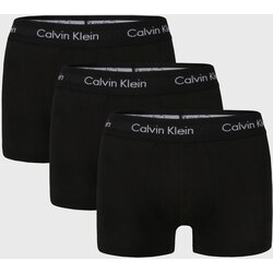 Calvin Klein Boksarice COTTON STRECH LOW RISE TRUNK X 3 Črna Cene