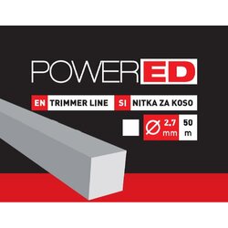 POWERED Nitka za koso Powered (50 m, debelina: 2,7 mm, kvadratna) Cene